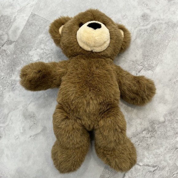 Build A Bear Workshop Bearemy Plush Brown Teddy Bear BABW Mascot Eyebrows 16"‎ - Picture 1 of 8